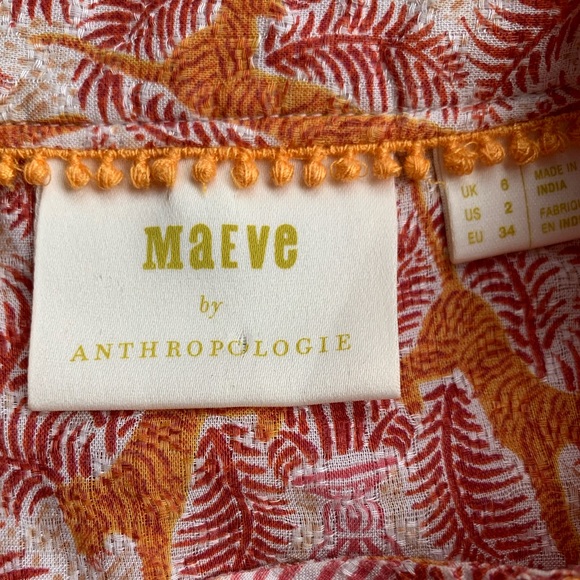 Maeve by Anthropologie- button up top - Picture 3 of 7